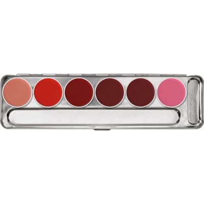 Kryolan Lippen Make-up 6er-Palette