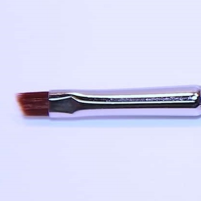 Eyelinerpinsel, schräg, mahagonyfarbenes Synthetik - 17 cm, Nr.44.jpg